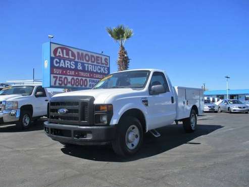 2008 Ford F250 Super Duty Regular Cab XL Service Work Truck with... for sale in Tucson, TX