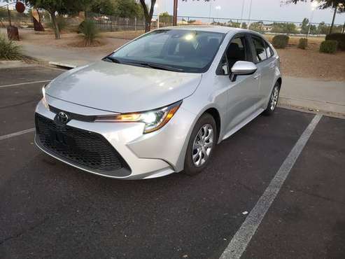 TOYOTA COROLLA LE 2020 - cars & trucks - by owner - vehicle... for sale in Peoria, AZ