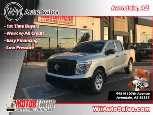 !P5842- 2018 Nissan Titan S We work with ALL CREDIT! 18 truck - cars... for sale in Cashion, AZ
