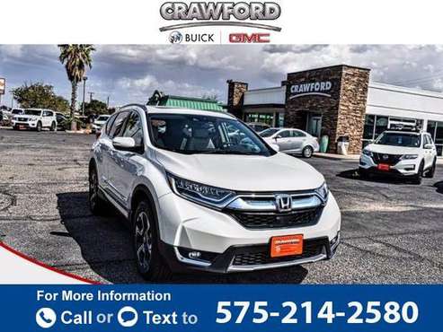 2018 Honda CRV Touring hatchback White - cars & trucks - by dealer -... for sale in El Paso, NM