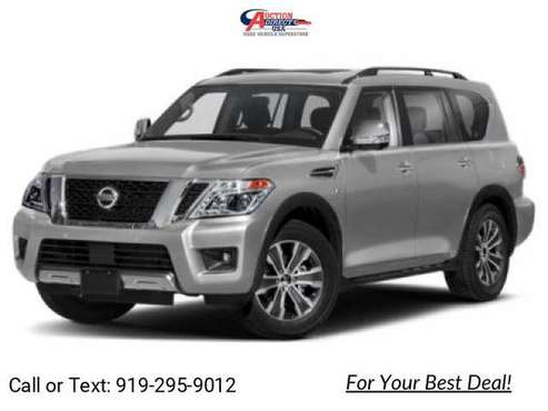 2020 Nissan Armada SL suv Silver - cars & trucks - by dealer -... for sale in Raleigh, NC