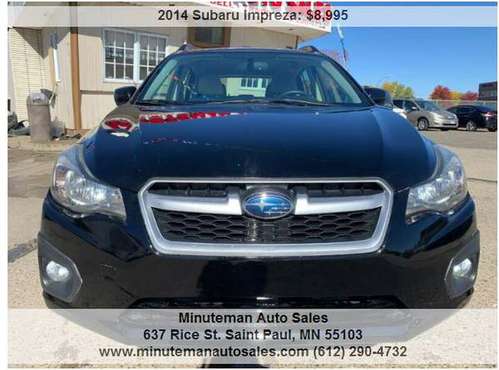 2014 Subaru Impreza 2.0i Sport Premium AWD 4dr Wagon CVT 95296 Miles... for sale in Saint Paul, MN