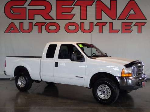 2001 Ford Super Duty F-250 XLT SUPERCAB AUTO 7.3L TURBO DIESEL 4X4 CLE for sale in Gretna, KS