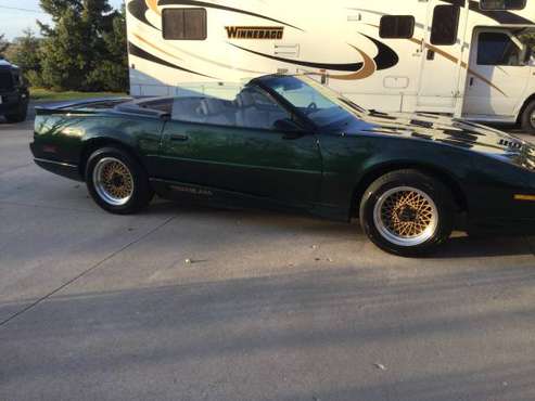 1992 Pontiac Trans Am convertible - cars & trucks - by owner -... for sale in Cedar Grove, WI