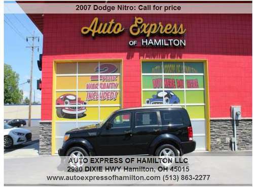 2007 Dodge Nitro 799 Down TAX Buy Here Pay Here for sale in Hamilton, OH