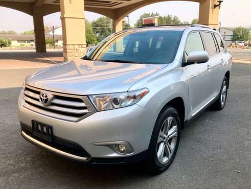 2012 Toyota Highlander 4WD V6 Limited, 3d Row, Low Miles!!! - cars &... for sale in Carson City, NV