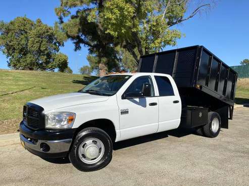 2007 Dodge Ram Crew Cab Diesel Dump Truck with low 82k Miles -WE... for sale in Los Angeles, ID