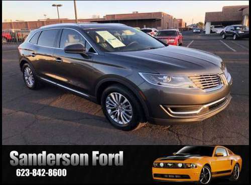 2018 Lincoln MKX Select Gray - cars & trucks - by dealer - vehicle... for sale in Glendale, AZ