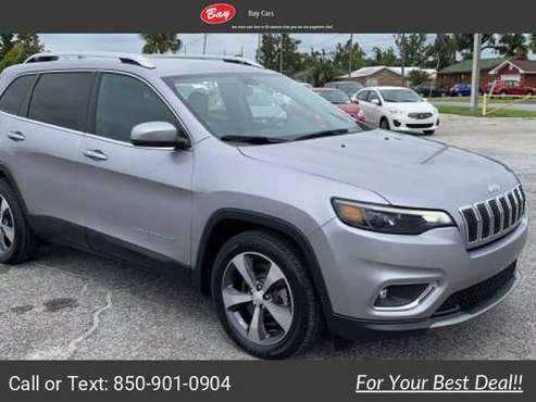 2019 Jeep Cherokee Limited suv Silver - cars & trucks - by dealer -... for sale in Panama City, FL