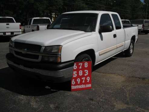 2004 CHEVROLET SILVERADO EXTENDED CAB for sale in Locust Grove, GA