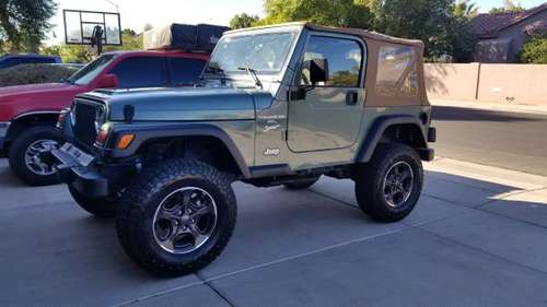 1999 Jeep Wrangler Sport Auto 4.0L 6cyl - cars & trucks - by owner -... for sale in Mesa, AZ