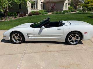 2004 Corvette Convertible (White) custom stereo system w 12 inch for sale in Hartland, WI