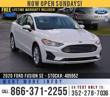2020 Ford Fusion SE *** SAVE Over $6,000 off MSRP! *** - cars &... for sale in Alachua, AL