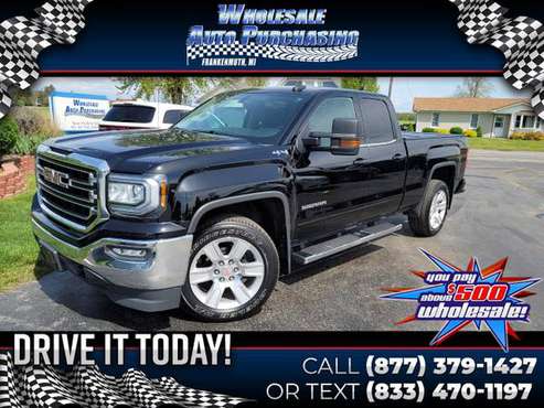 2017 GMC Sierra 1500 4WD Double Cab 143 5 SLE - - by for sale in Frankenmuth, MI