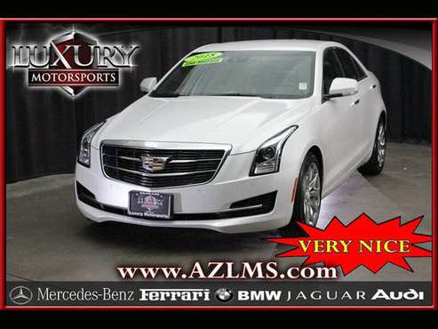 *15740- 2018 Cadillac ATS 2.0T Luxury Clean CARFAX 1-Owner w/Nav 18... for sale in Phoenix, AZ