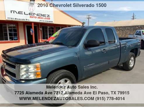2010 Chevrolet Silverado 1500 4WD Ext Cab 143.5 LT - cars & trucks -... for sale in El Paso, TX