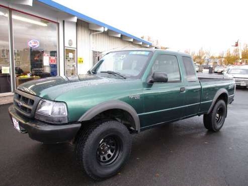 2000 FORD RANGER XLT SUPERCAB 4X4 - cars & trucks - by dealer -... for sale in Longview, OR