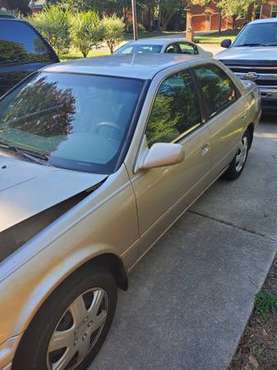 2001 wrecked Camry, runs and drives for sale in Greensboro, NC