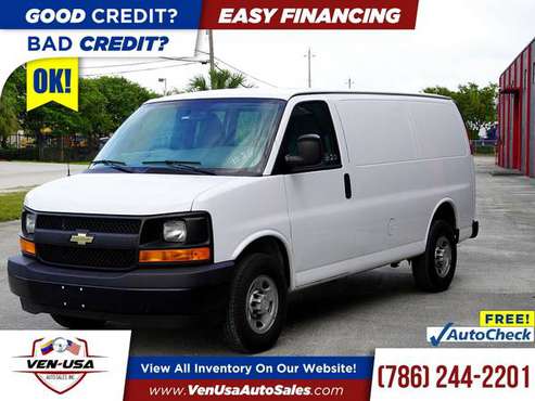 2017 Chevrolet Express Cargo 2500 3dr Cargo Van FOR ONLY $343/mo! -... for sale in Miami, FL