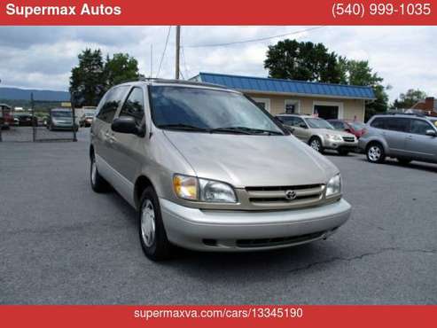 2000 Toyota Sienna 5dr XLE (((((((((((( FULLY LOADED - LOW MILEAGE... for sale in Strasburg, VA