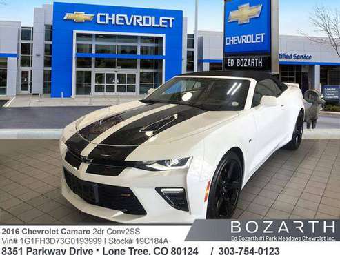 2016 Chevrolet Chevy Camaro 2SS TRUSTED VALUE PRICING! for sale in Lonetree, CO