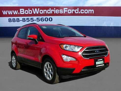 2019 FORD ECOSPORT SE SUV - cars & trucks - by dealer - vehicle... for sale in ALHAMBRA CALIF, CA