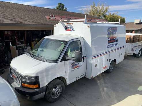 2015 GMC 3500 Plumbers Truck - cars & trucks - by owner - vehicle... for sale in Lancaster, CA