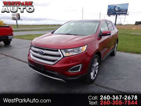 2017 Ford Edge Titanium AWD - cars & trucks - by dealer - vehicle... for sale in Lagrange, IN