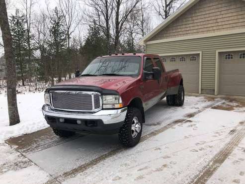 2002 Ford Lariat F350 Crew Cab Dually for sale in Gaylord, MI