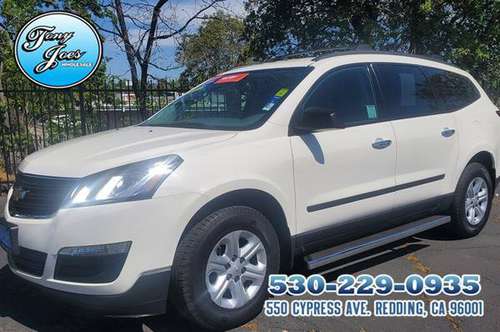 2014 Chevrolet Traverse LS, V6, 3 6 Liter, FWD, 3RD ROW SEATING for sale in Redding, CA