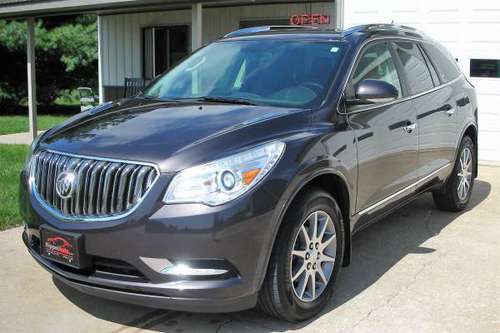 2015 Buick Enclave Leather AWD- Blind Zone, Rear Cross Traffic - CLEAN for sale in Vinton, IA 52349, IA