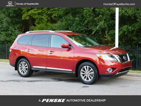 2016 *Nissan* *Pathfinder* *4WD 4dr SL* RED for sale in Fayetteville, AR
