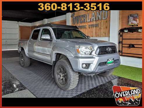 2015 Toyota Tacoma Double Cab TRD Sport Lifted 4x4 Crew New M/Ts for sale in Bremerton, WA
