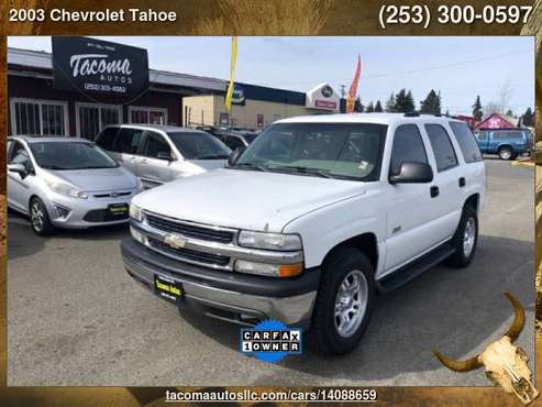 2003 Chevrolet Tahoe LS 4dr SUV - - by dealer for sale in Tacoma, WA