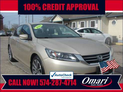 2015 Honda Accord Sedan 4dr I4 CVT Sport Guaranteed Approval! As for sale in South Bend, IN