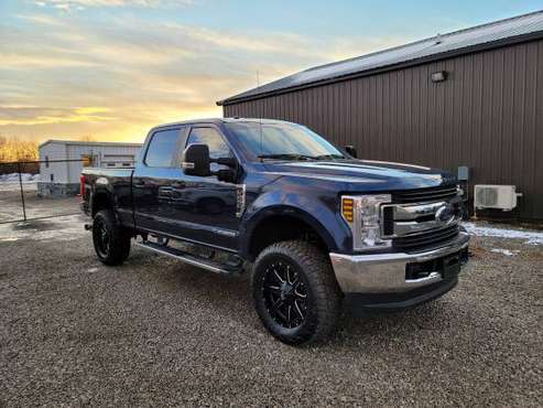 2018 FORD F250 STX 4X4 CREW 6.7 POWERSTROKE DSL LIFTED LOADED... for sale in BLISSFIELD MI, OH
