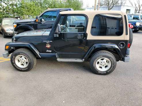 2000 Jeep Wrangler Sahara 4x4 - cars & trucks - by dealer - vehicle... for sale in Ashland , MA