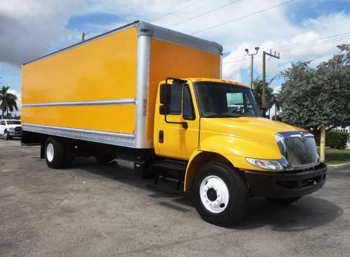 2017 International 4300 26FT DRY BOX TRUCK CARGO - cars & for sale in Pompano Beach, TX