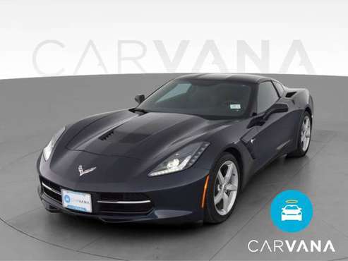 2014 Chevy Chevrolet Corvette Stingray Coupe 2D coupe Blue - FINANCE... for sale in Morgantown , WV