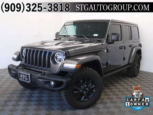 2018 Jeep Wrangler 4x4 4WD Unlimited Moab SUV - cars & trucks - by... for sale in Montclair, CA