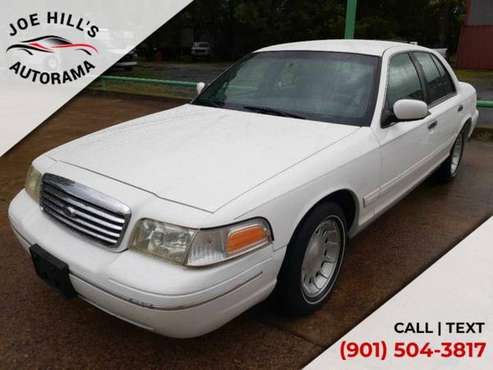 1998 Ford Crown Victoria LX - cars & trucks - by dealer - vehicle... for sale in Memphis, TN