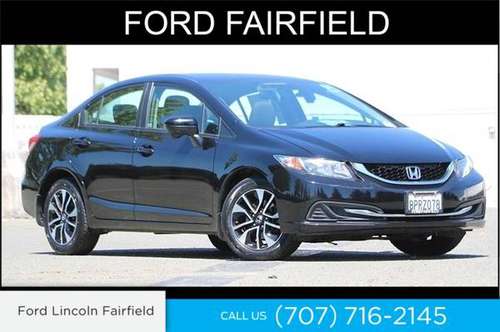 2015 Honda Civic EX - - by dealer - vehicle automotive for sale in Fairfield, CA