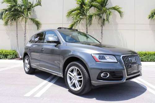 +2017 Audi Q5 Premium Plus Quattro Buy Here Pay Here Finance Approved! for sale in Pompano Beach, FL