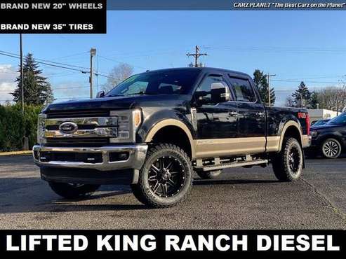 2018 Ford F-350 4x4 Super Duty King Ranch LIFTED DIESEL TRUCK 4WD... for sale in Gladstone, ID