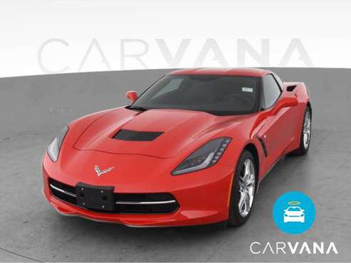 2016 Chevy Chevrolet Corvette Stingray Coupe 2D coupe Red - FINANCE... for sale in Meadville, PA