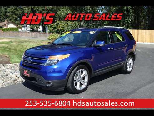 2013 Ford Explorer Limited 4WD LEATHER HEATED SEATS!!! 3RD ROW!!!... for sale in PUYALLUP, WA