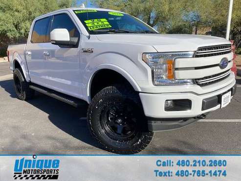LEVELED 2018 FORD F-150 SUPERCREW LARIAT SPORT 4X4 SHORT BED 5.0 LIT... for sale in Tempe, NM
