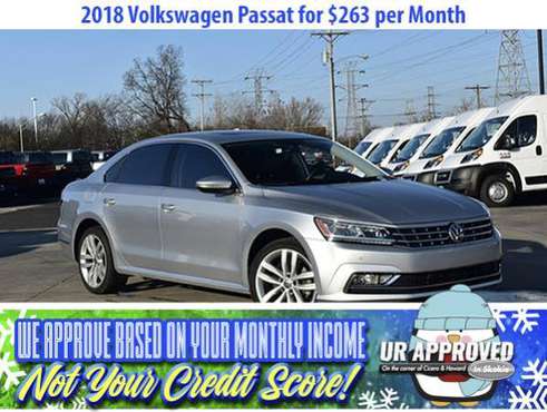 Get a 2018 Volkswagen Passat for $263/mo BAD CREDIT NO PROBLEM -... for sale in Riverside, IL