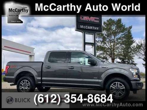 2016 Ford F-150 Crew Cab XLT 4WD Lthr Moon - - by for sale in Minneapolis, MN