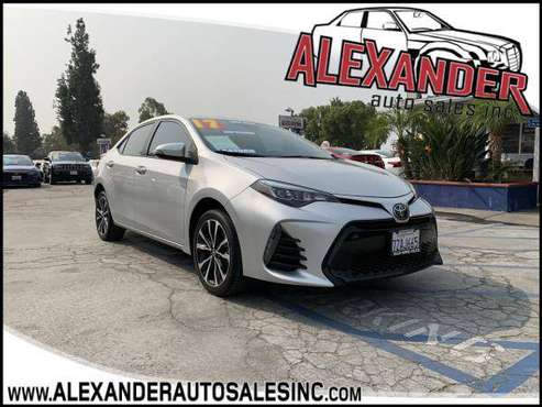 2017 *TOYOTA* *COROLLA* SE $0 DOWN! AS LOW AS 3.99 APR! CALL US📞 -... for sale in Whittier, CA